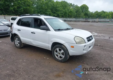 2005 Hyundai Tucson Gl из США, поврежденный, VIN KM8JM12B35U170765